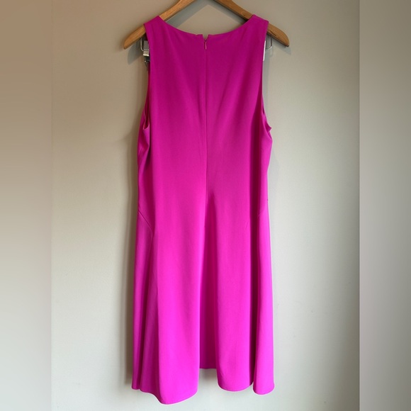Ralph Lauren‎ Vibrant Fuchsia Mini Dress Size 14 - Picture 3 of 3